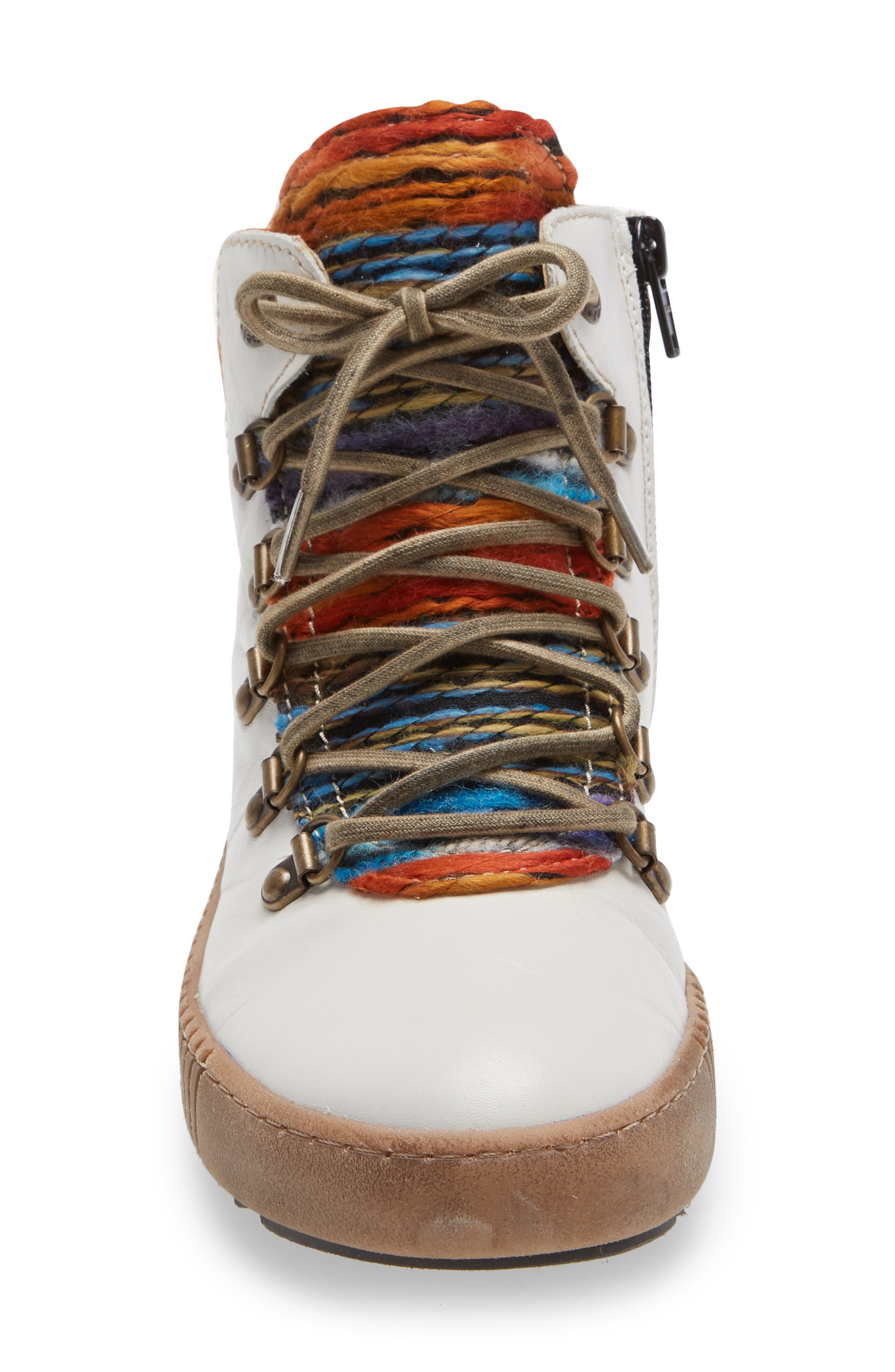 Maren Bootie, Alternate, color, WHITE LEATHER
