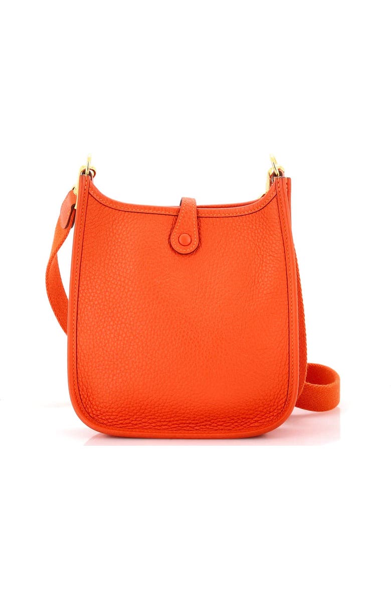 Pre-Owned Hermes Evelyne Bag Gen III Clemence TPM, Alternate, color, Feu