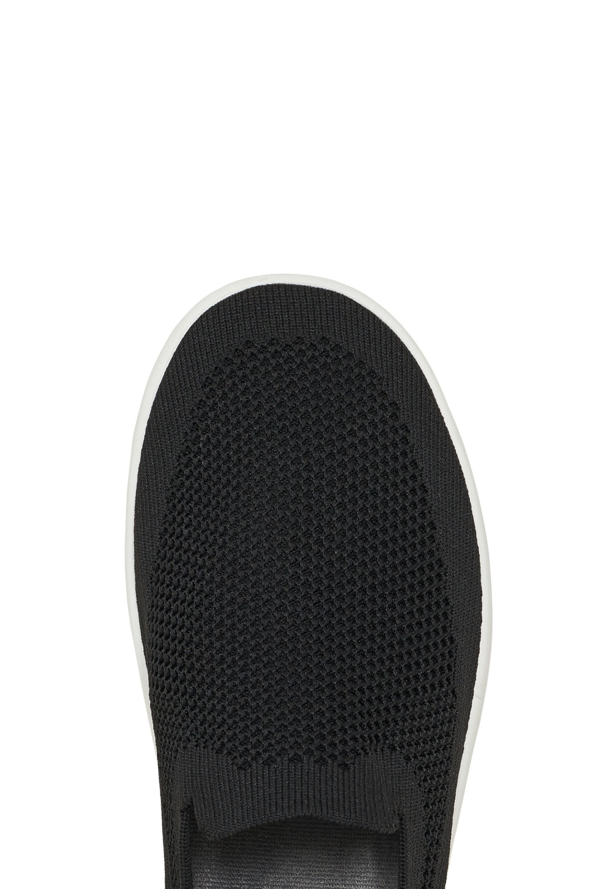 The Barton Slip-On, Alternate, color, Jet Black White