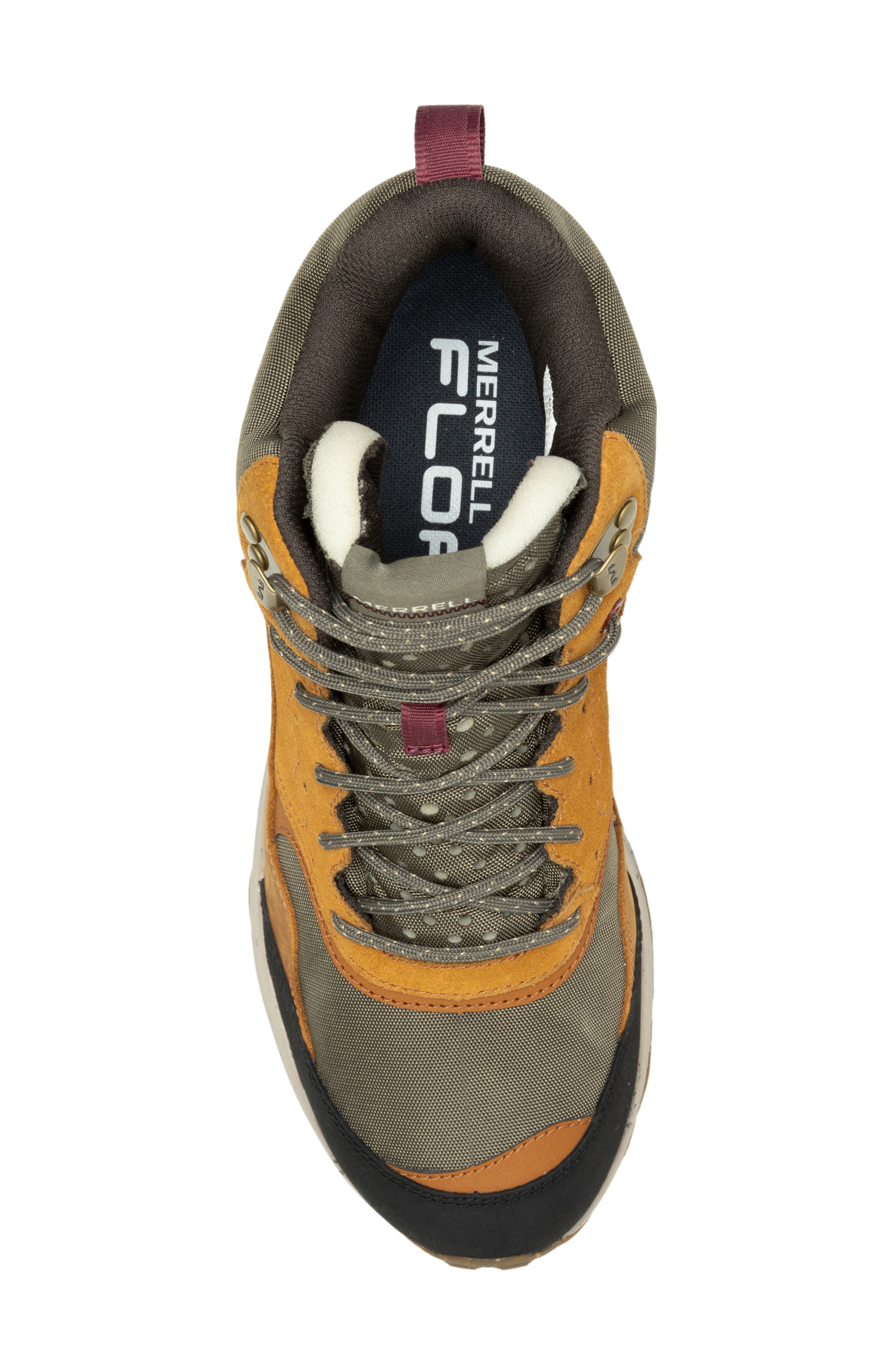 Merrell Speed Solo Mid Waterproof High Top Hiking Sneaker, Alternate, color, 
