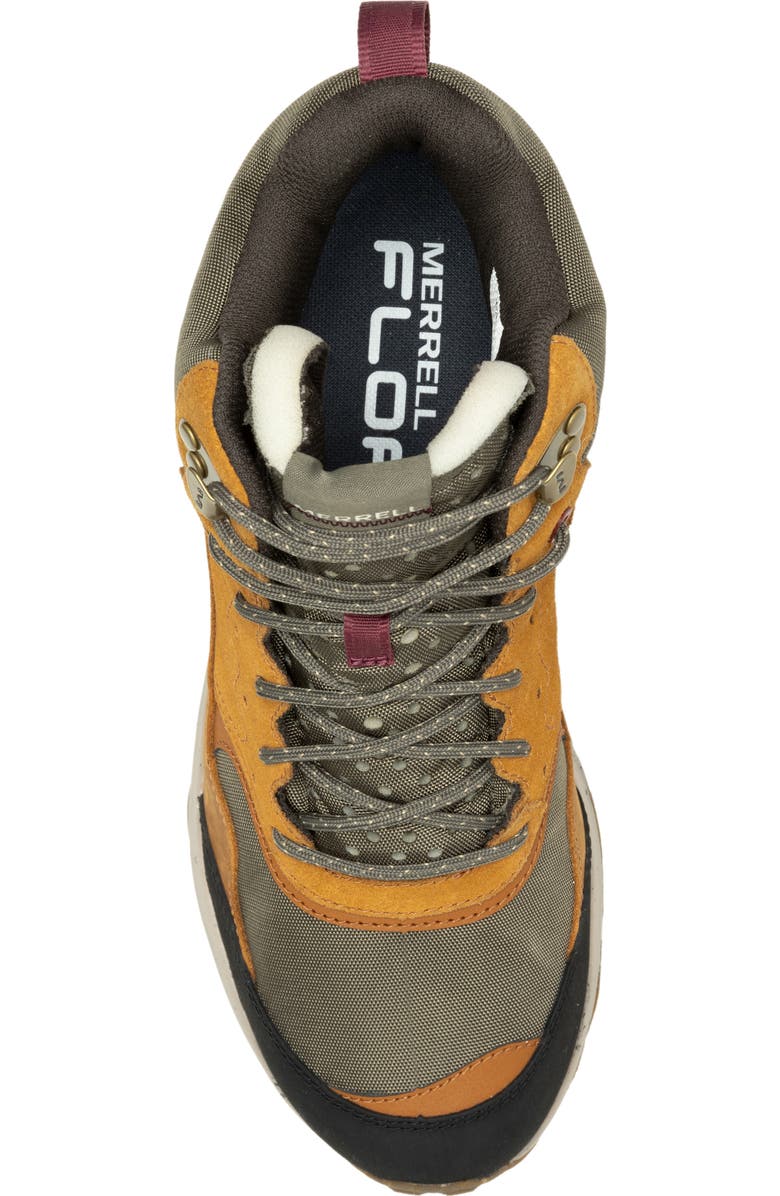 Merrell Speed Solo Mid Waterproof High Top Hiking Sneaker, Alternate, color,