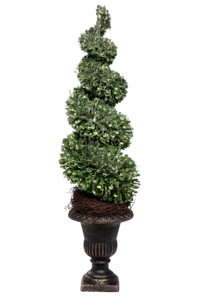 Spiral Topiary, Set of 2, Main, color, Green
