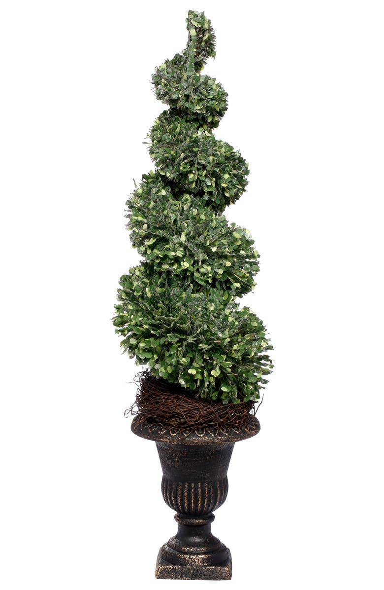 Mark Roberts Spiral Topiary, Set of 2, Main, color, Green