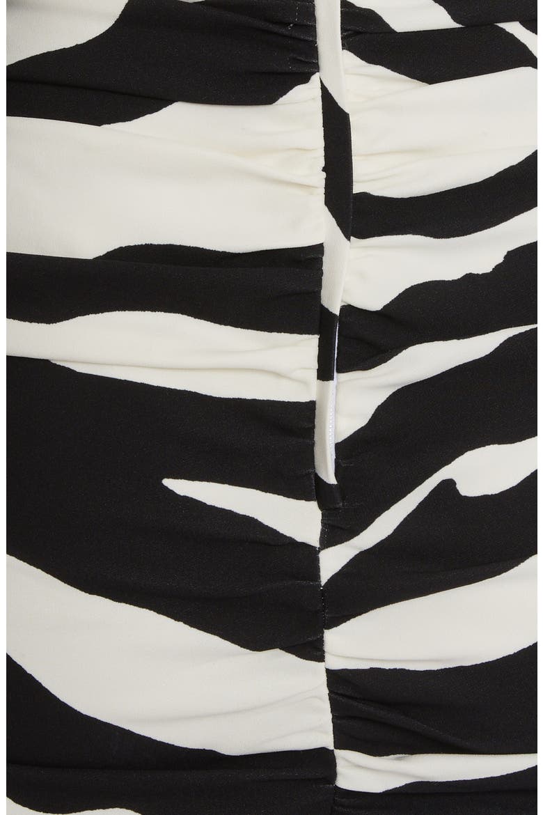 Cady Zebra Long Sleeve Dress, Alternate, color, HW3TU ZEBRA NEW
