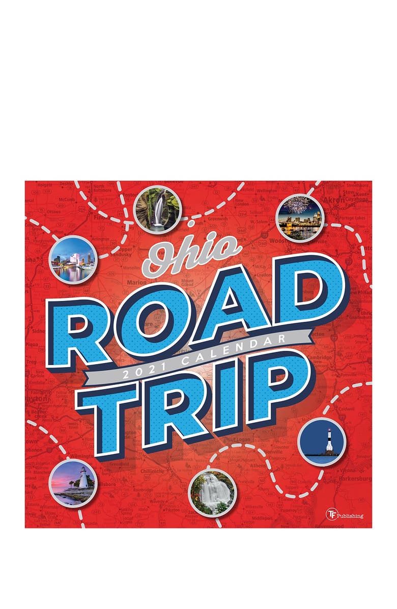 TF PUBLISHING 2021 Road Trip: Ohio Wall Calendar, Main, color, 