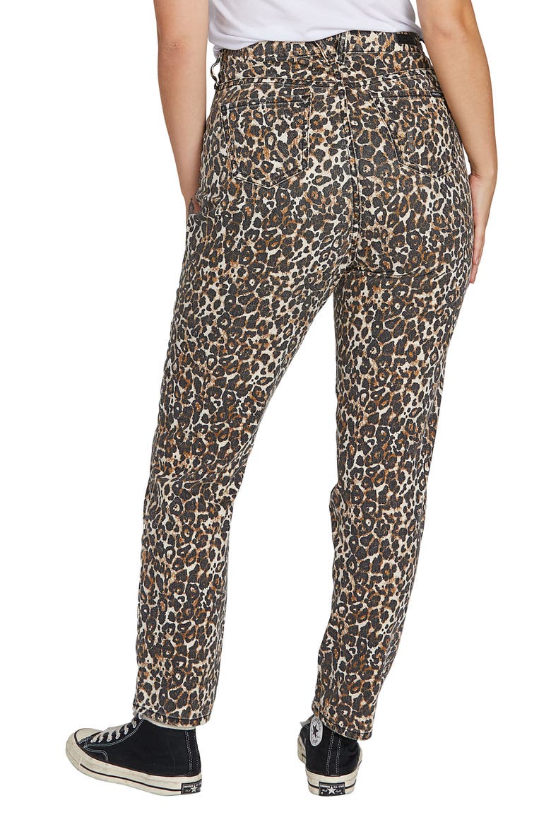 Super Stoned Animal Print Ankle Skinny Jeans, Alternate, color, ANIMAL PRINT