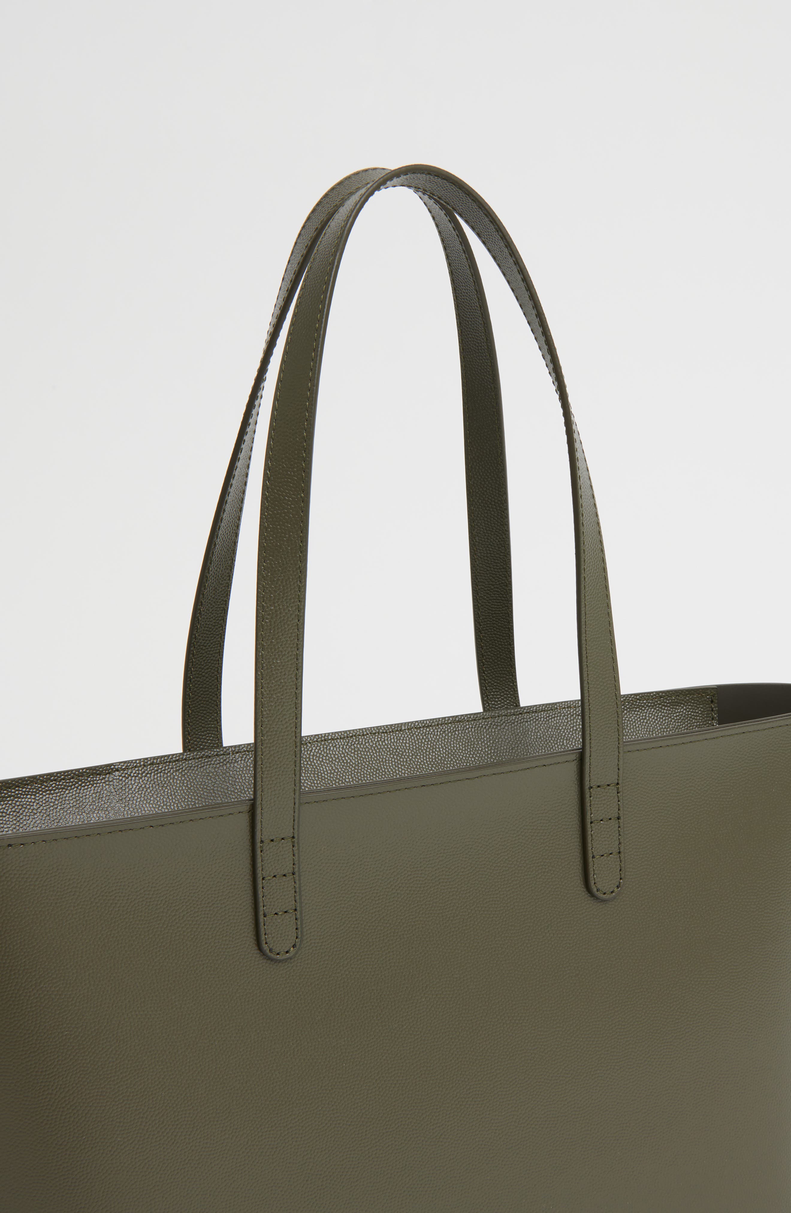 Mansur Gavriel Small Leather Zip Tote, Alternate, color, 