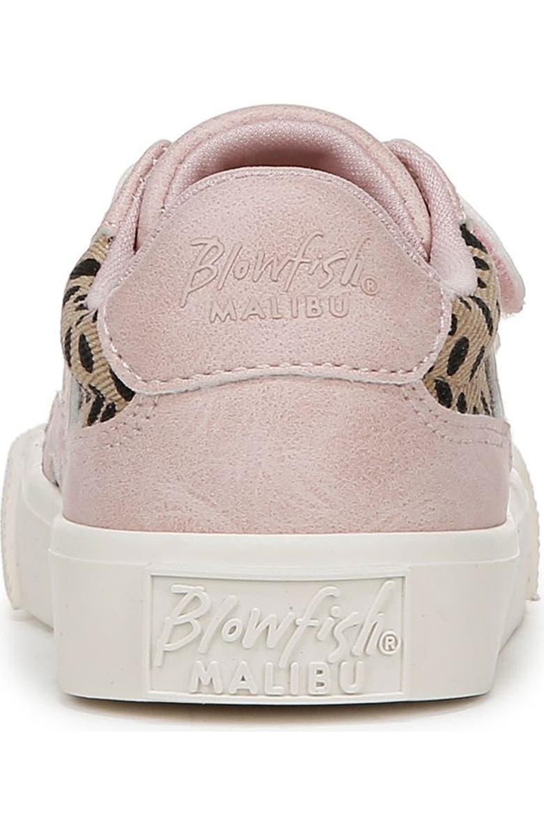 Blowfish Malibu Kids' Vince Strap Sneaker, Alternate, color, Blush Pixie Leopard