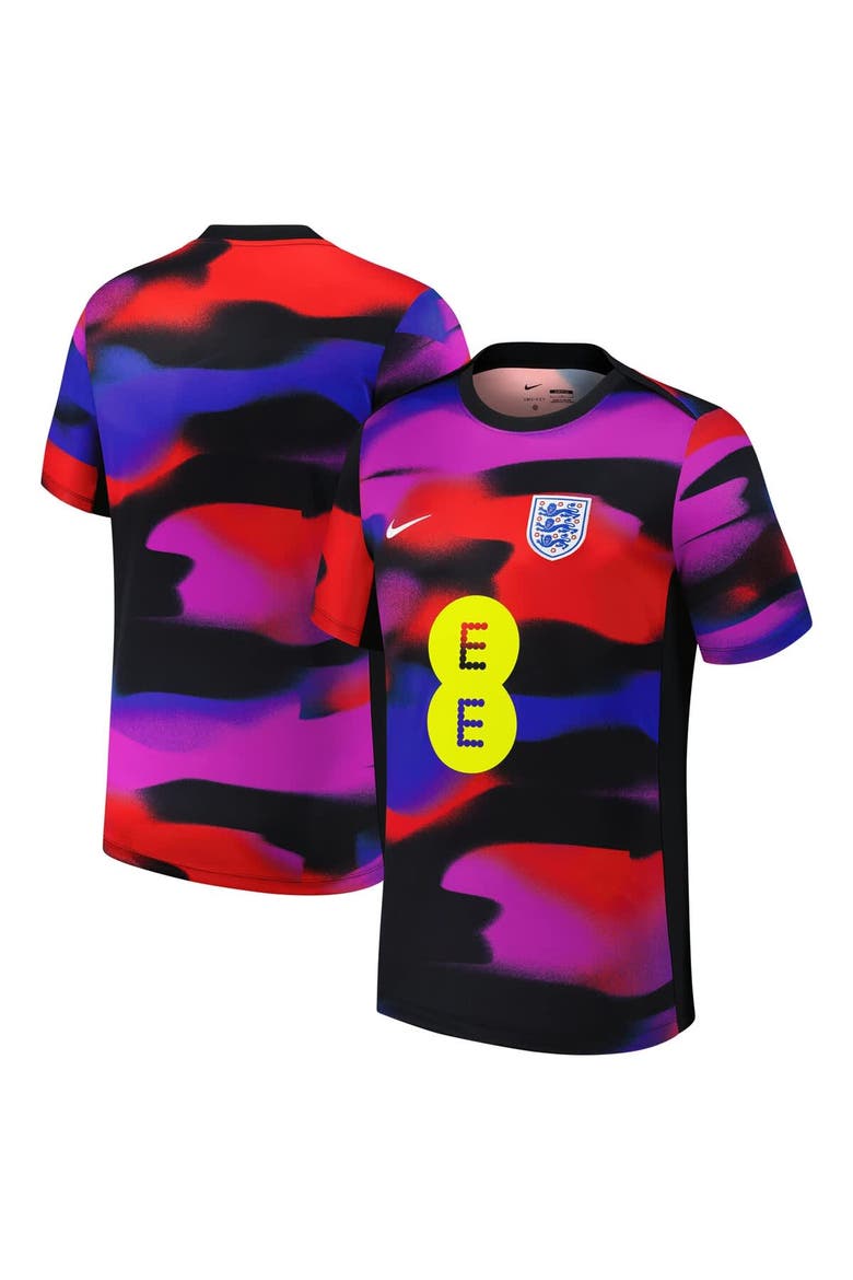 Men's Nike Black England Women's National Team 2025 Academy Pro Pre-Match Performance Top, Main, color, Black