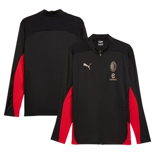 Puma Black Ac Milan 2024/25 Drycell Full-zip Training Jacket