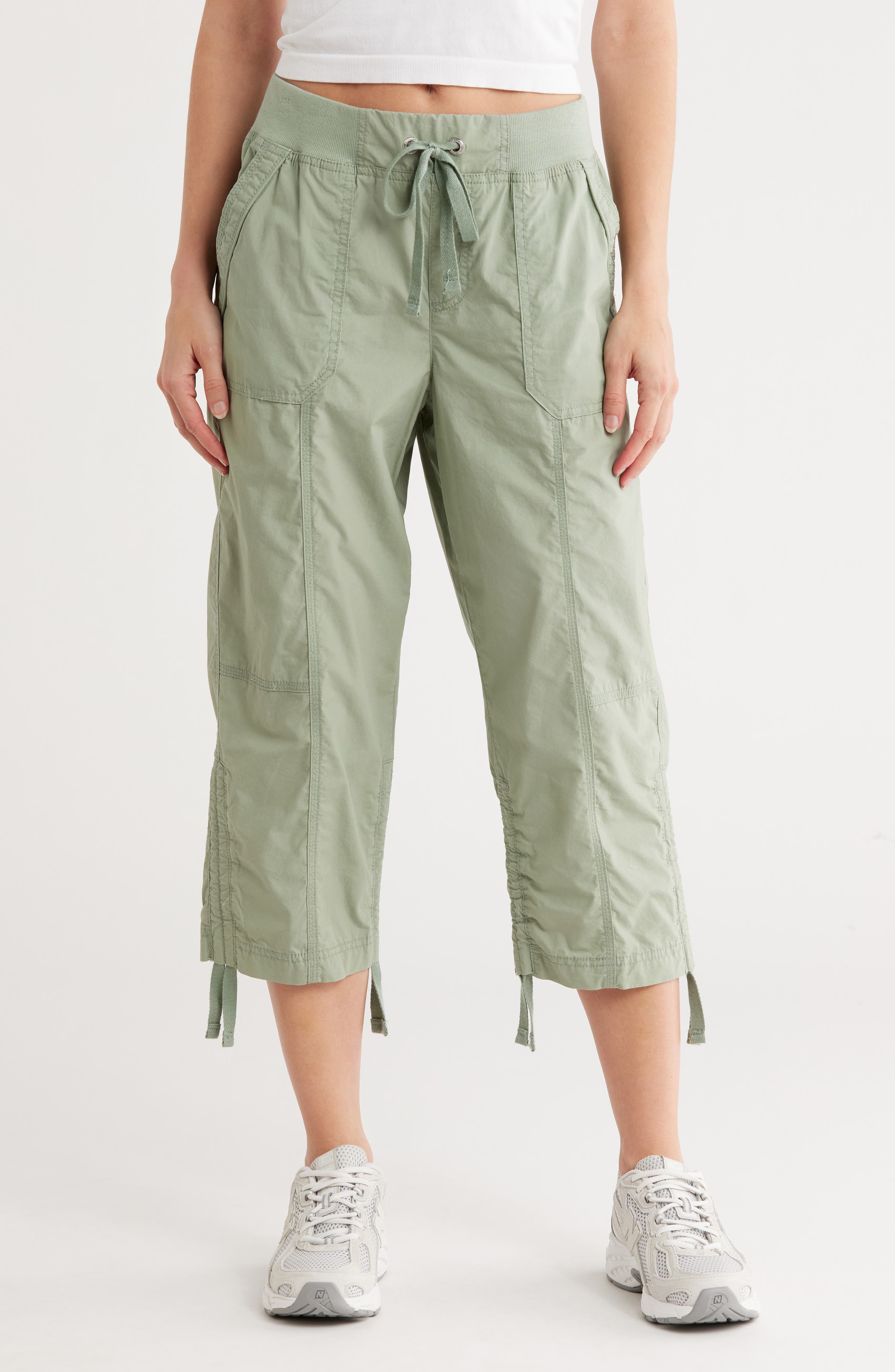 Peached Poplin Convertible Utility Pants - image 3
