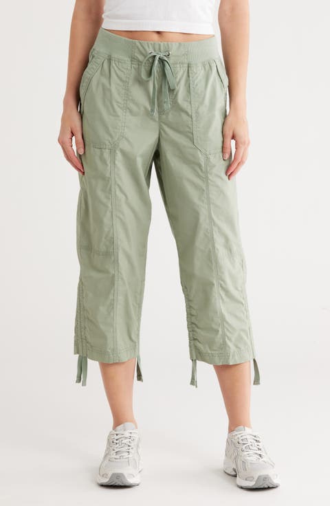 Peached Poplin Convertible Utility Pants