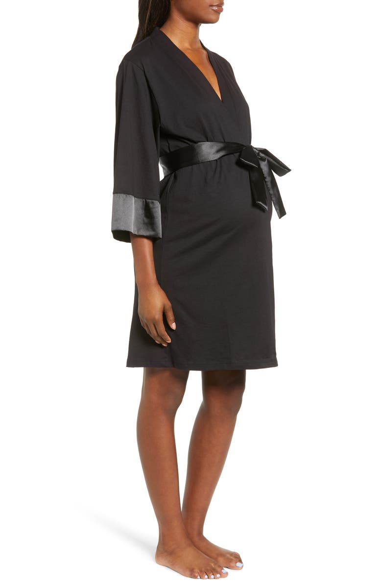 Belabumbum Maternity/Nursing Robe, Alternate, color,
