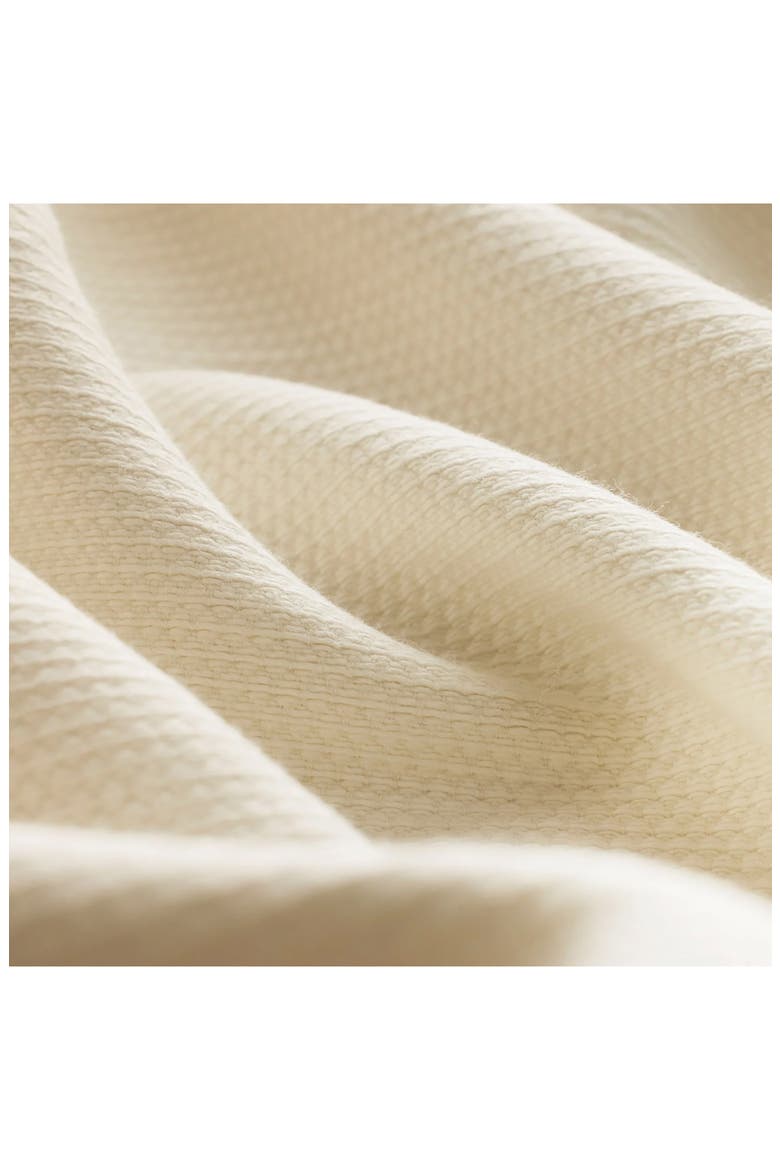 Essential Organic Cotton Bed Blanket, Alternate, color, CREAM