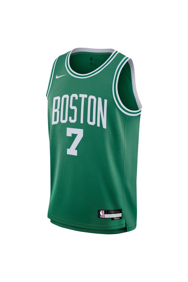 Youth Nike Jaylen Brown Kelly Green Boston Celtics Swingman Jersey - Icon Edition, Alternate, color, Kelly Green