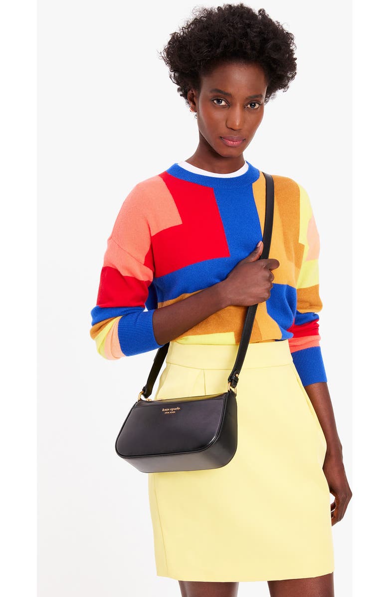 Kate Spade New York small bleecker saffiano leather crossbody bag, Alternate, color,