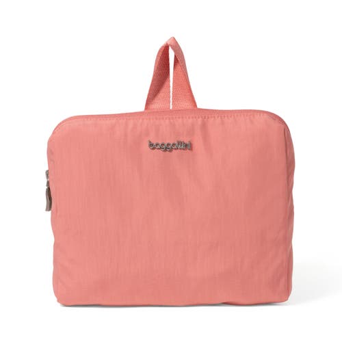 Baggallini Carryall Packable Backpack In Terracotta