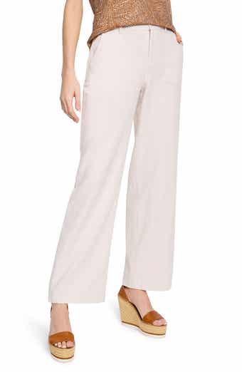 NIC+ZOE Eliot Cotton & Linen Wide Leg Pants