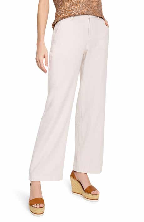 NIC+ZOE Eliot Cotton & Linen Wide Leg Pants