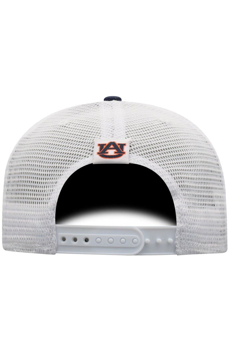 TOP OF THE WORLD Men's Top of the World Navy/White Auburn Tigers Trucker Snapback Hat, Alternate, color, Navy