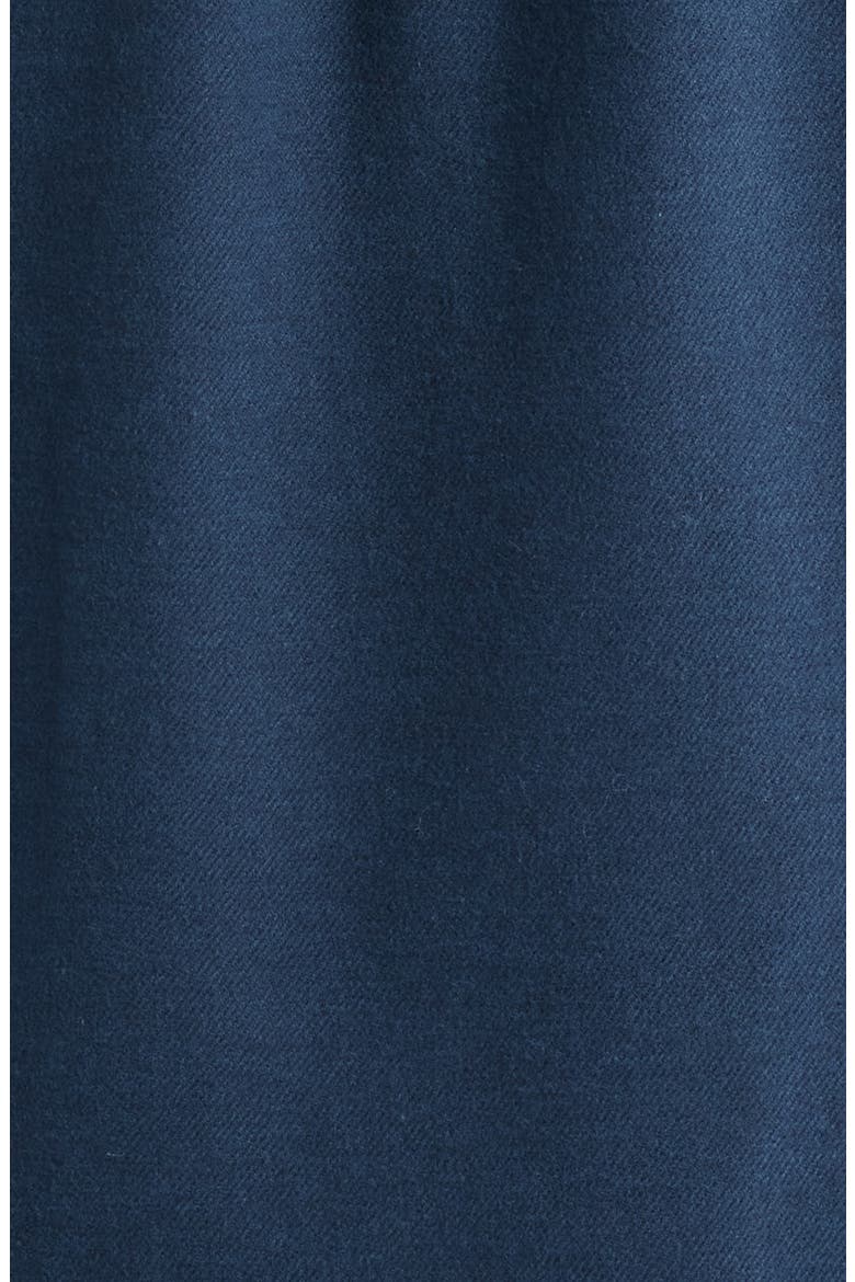 SeaWool Flannel Button-Up Shirt, Alternate, color, DEEP NAVY