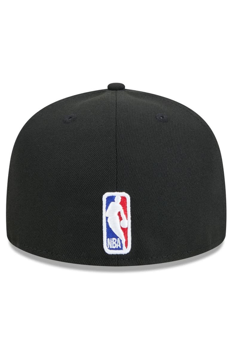 New Era Men's New Era  Black Toronto Raptors 2024/25 City Edition Alternate 59FIFTY Fitted Hat, Alternate, color, Black
