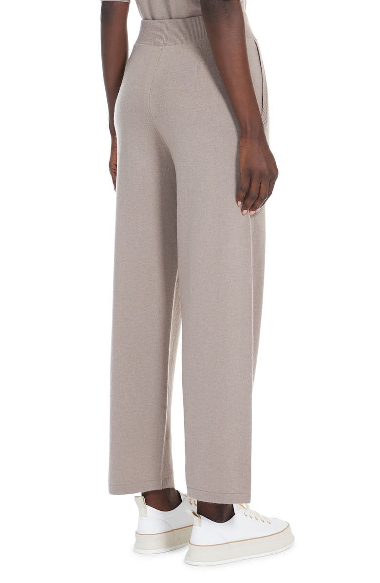 Max Mara Leisure Ghiro Wool & Cashmere Straight Leg Sweater Pants, Alternate, color, 