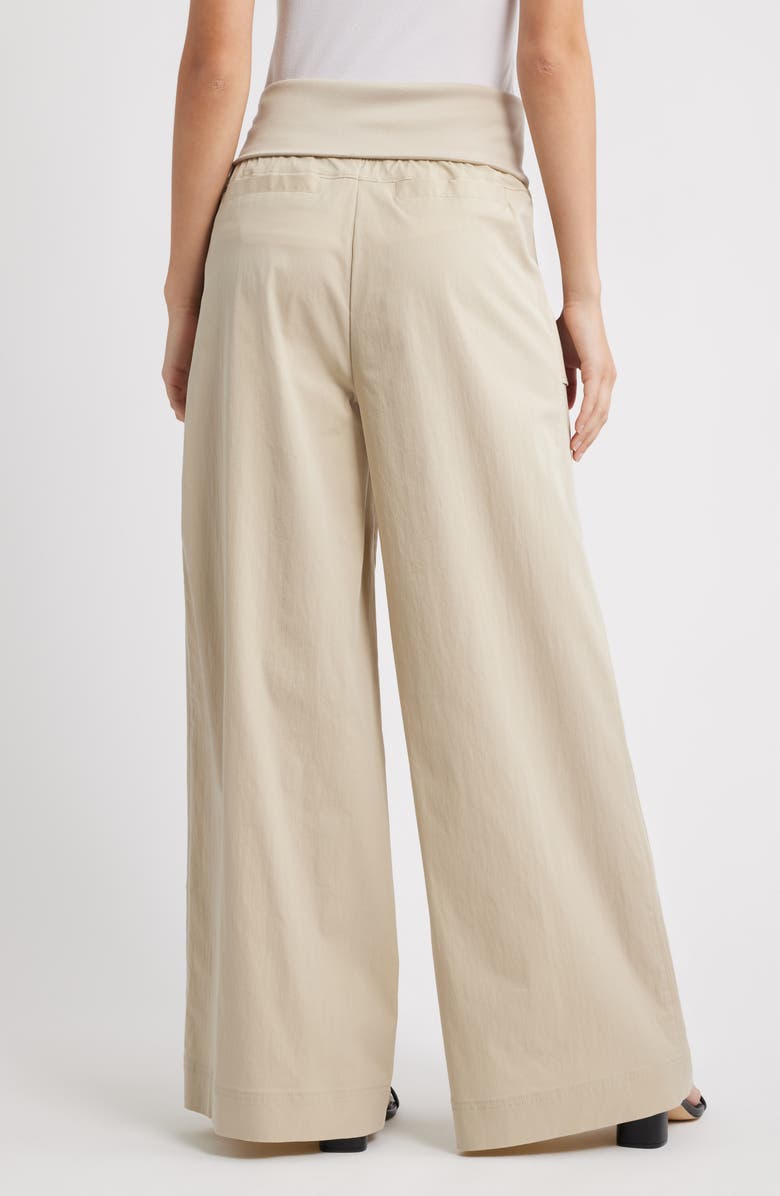 Wit & Wisdom Ultra Skyrise Wide Leg Pants, Alternate, color, Seashell