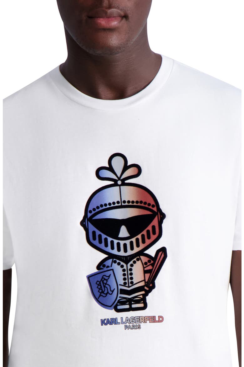 Armor Karl Degrade Graphic T-Shirt, Alternate, color, WHITE