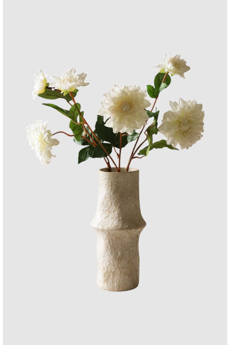 White Dahlia Flower, Alternate, color, White