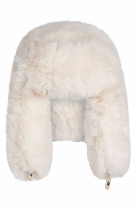 The Snow Bunny Faux Fur Trapper Hat