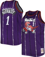 Mitchell & Ness Men's Mitchell & Ness Tracy McGrady Purple Toronto Raptors Big & Tall Hardwood Classics 1998/99 Swingman Jersey