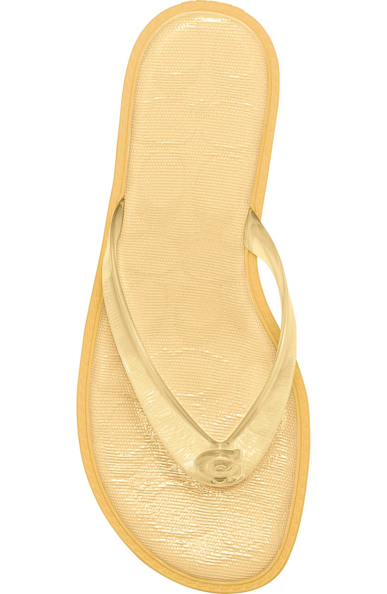 COACH Jelly Kitten Heel Sandal, Alternate, color, Vanilla