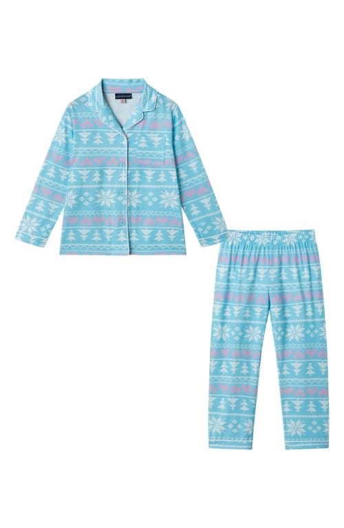 Andy & Evan Kids' Two-piece Pajamas In Blue