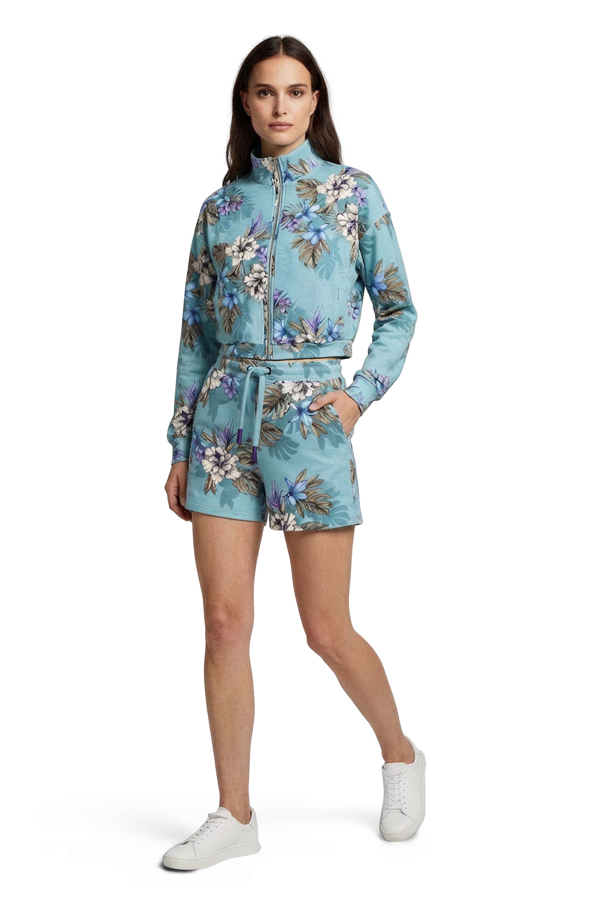 EXOTIC FLORAL TEAL