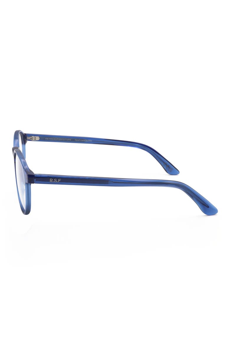 54mm Round Reading Glasses, Alternate, color, BLUE