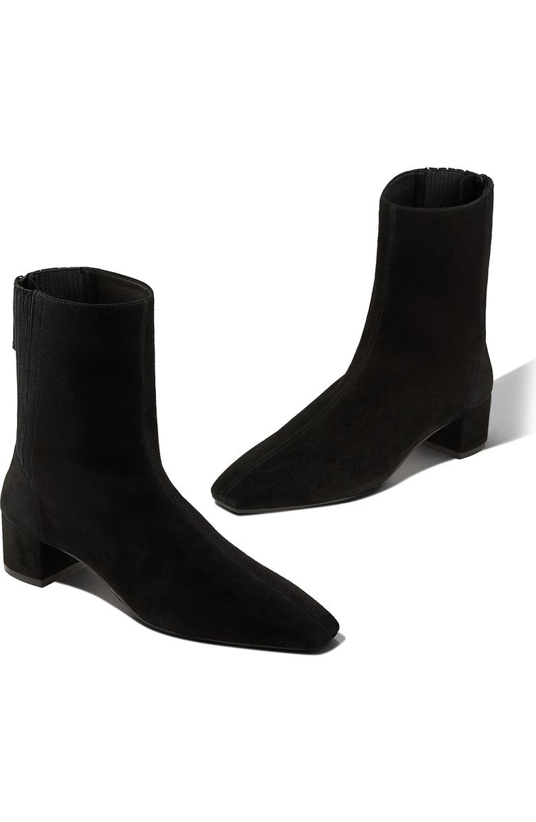 Aquazzura Saint Honor Bootie, Alternate, color, Black