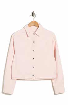 DL1961 Montauk Corduroy Crop Button-Up Shirt