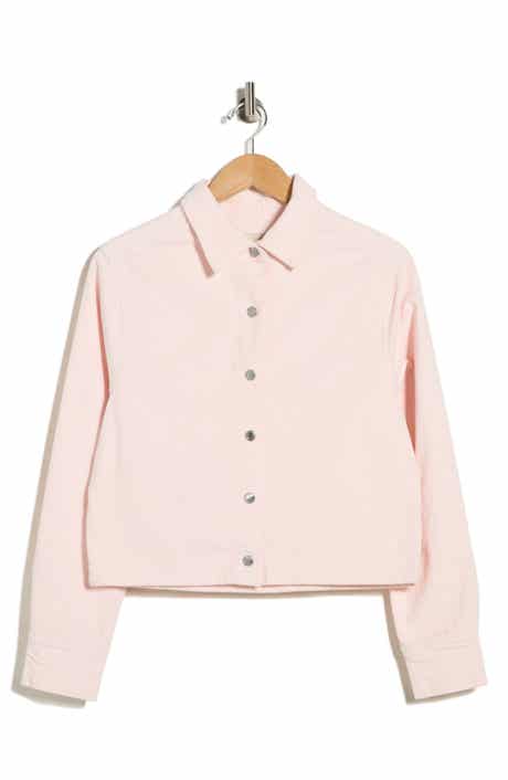 DL1961 Montauk Corduroy Crop Button-Up Shirt