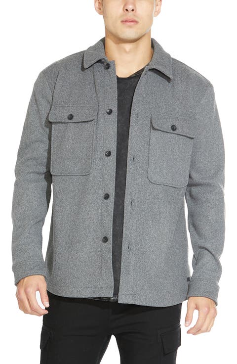 Relaxed Fit Shirt Jacket