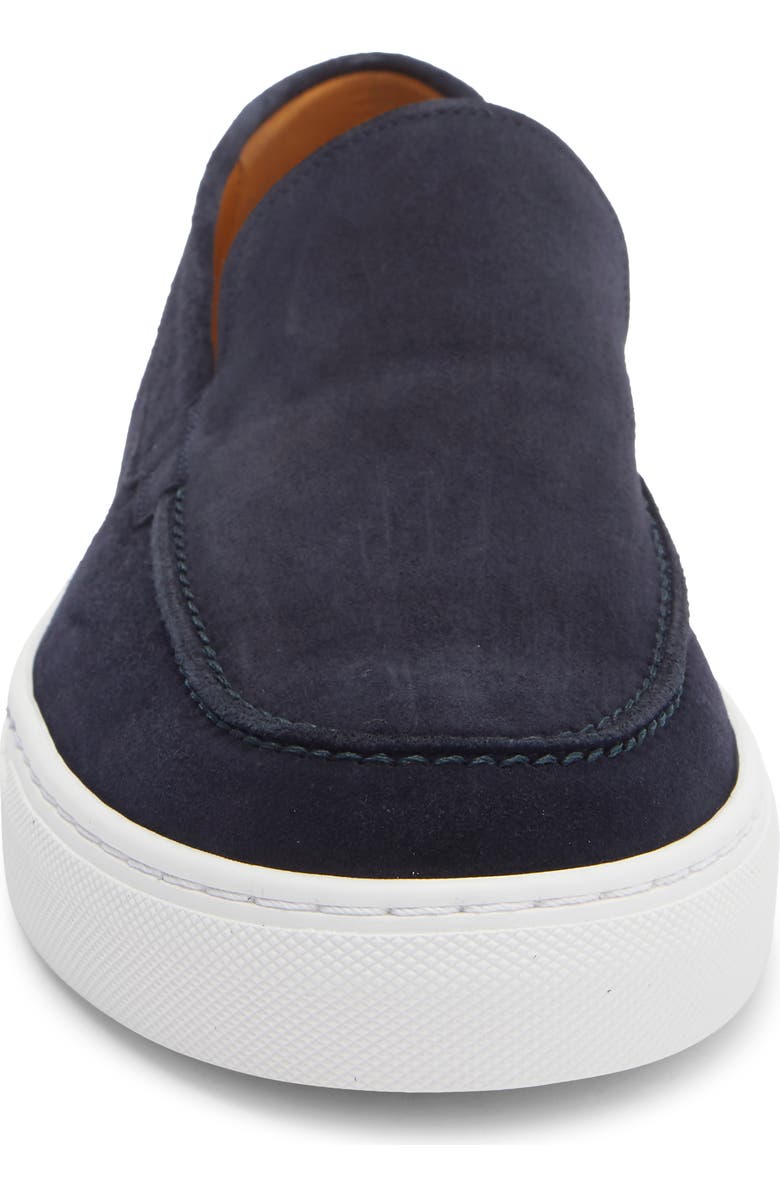 Magnanni Johnny Venetian Loafer, Alternate, color, Navy