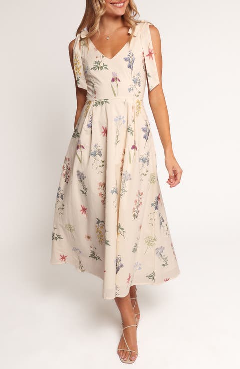 Galadriel Tie Shoulder Sundress