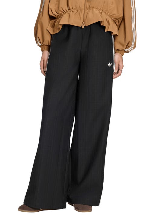 Loose Check Track Pants