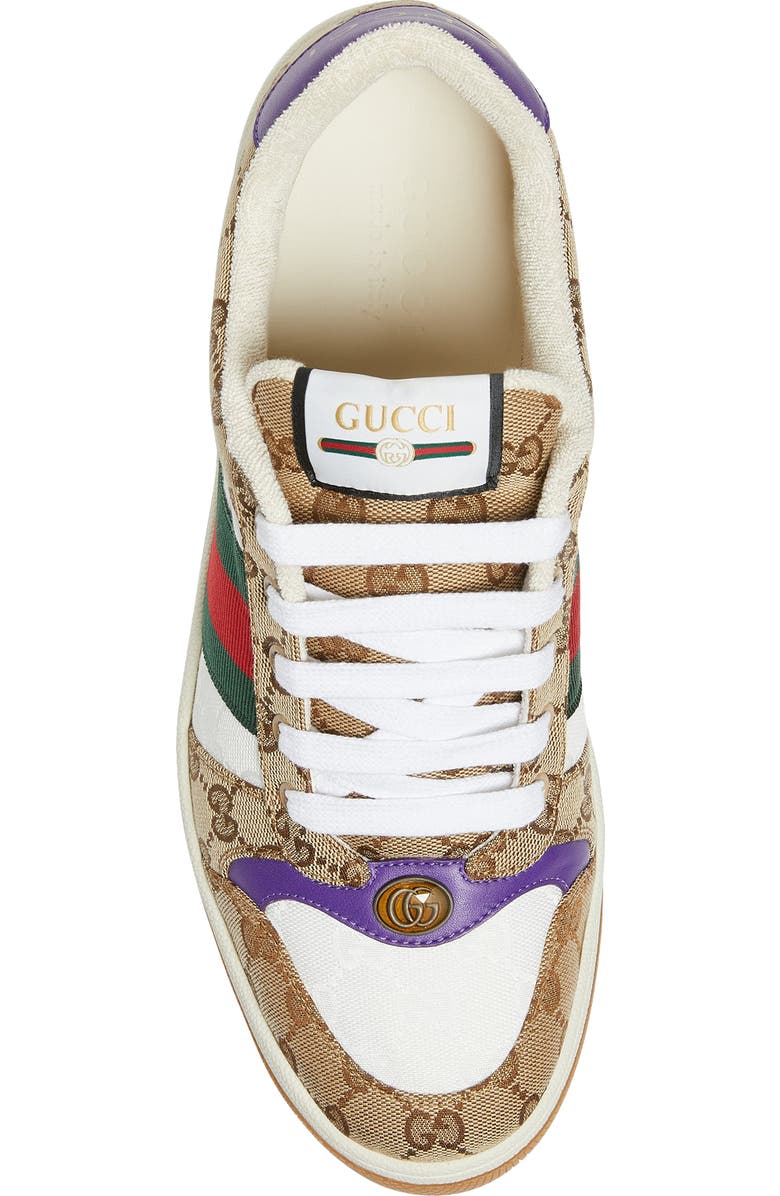Gucci Screener Sneaker, Alternate, color, Beige