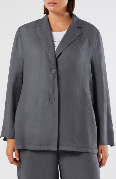 Vozioso Ramie Jacket (Plus)