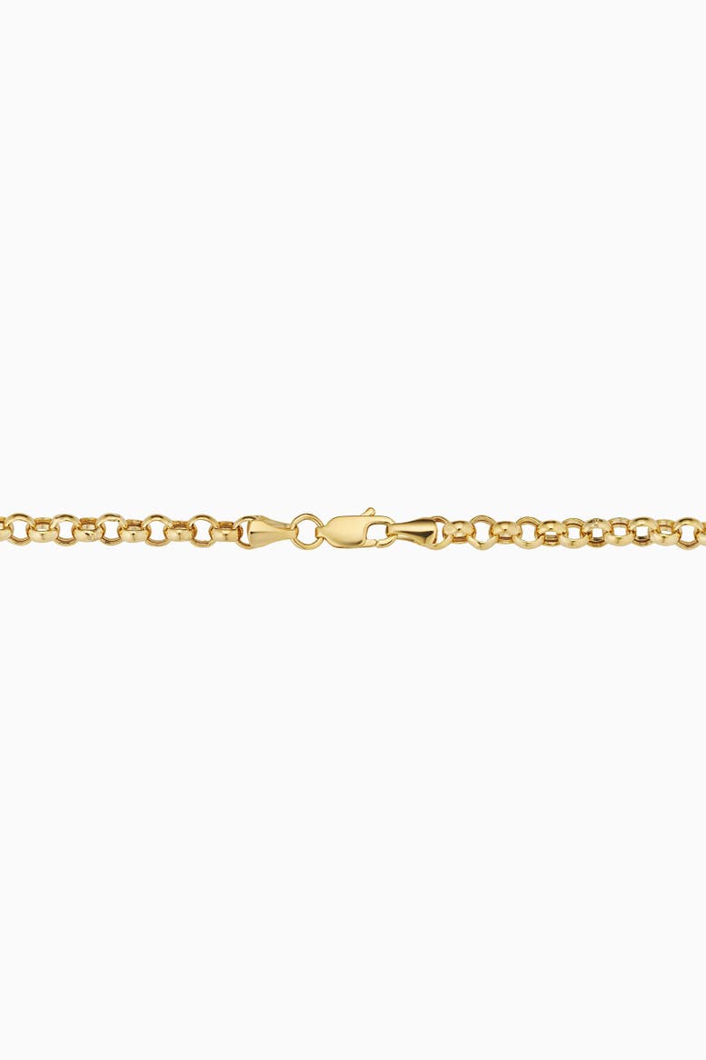 14K Gold Rimini Rolo Chain Necklace, Alternate, color, Yellow Gold