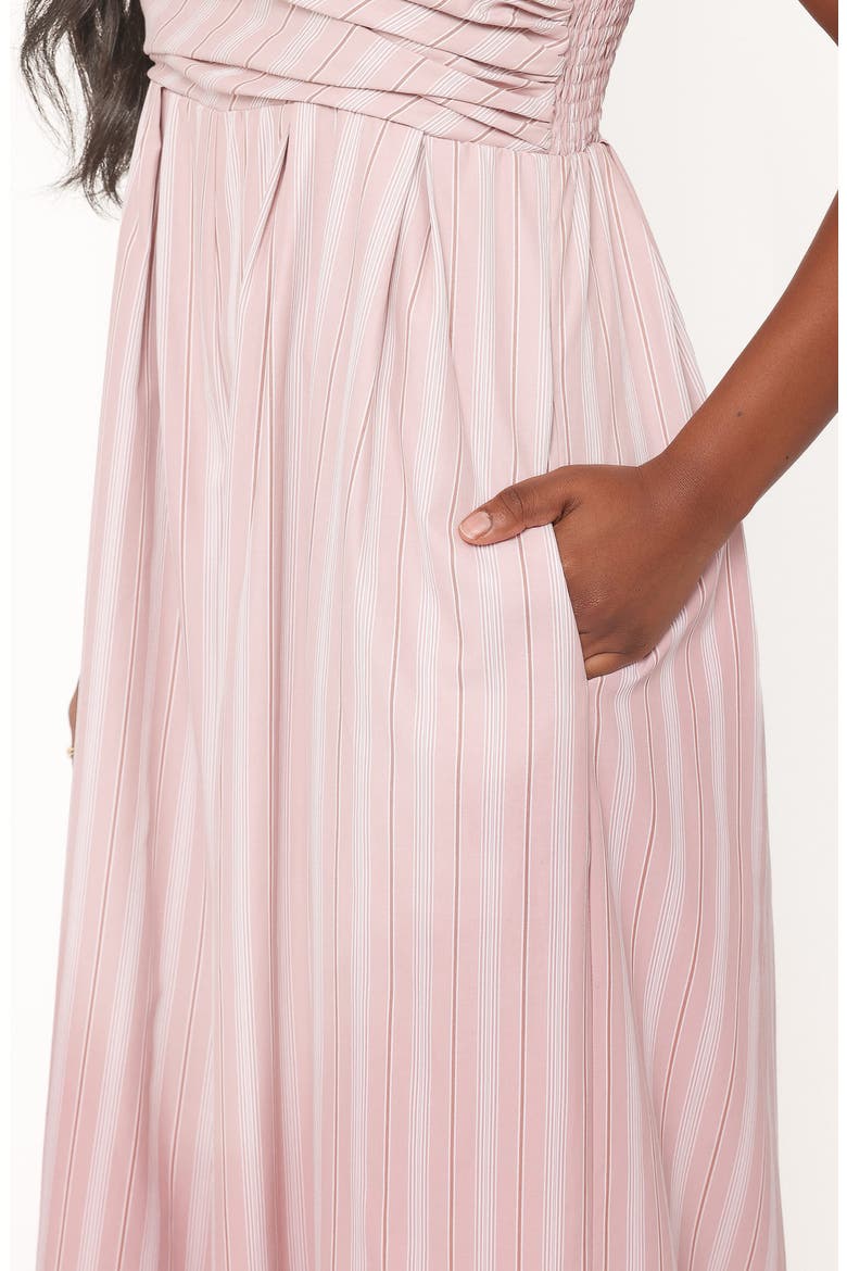 Pricilla Stripe Jumpsuit, Alternate, color, PINK STRIPE