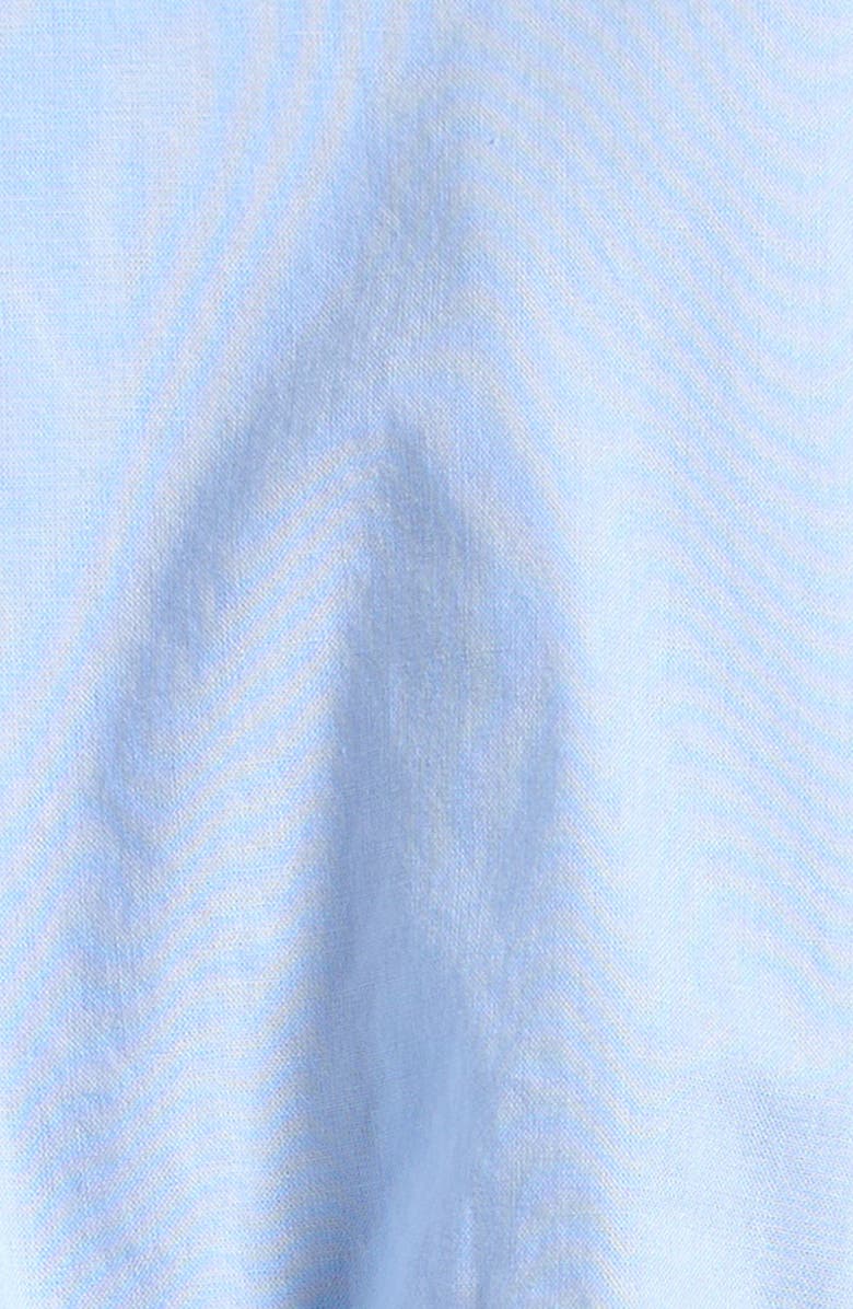 OTTER AVENUE Cotton Bubble Hem Top, Alternate, color, Blue Flag