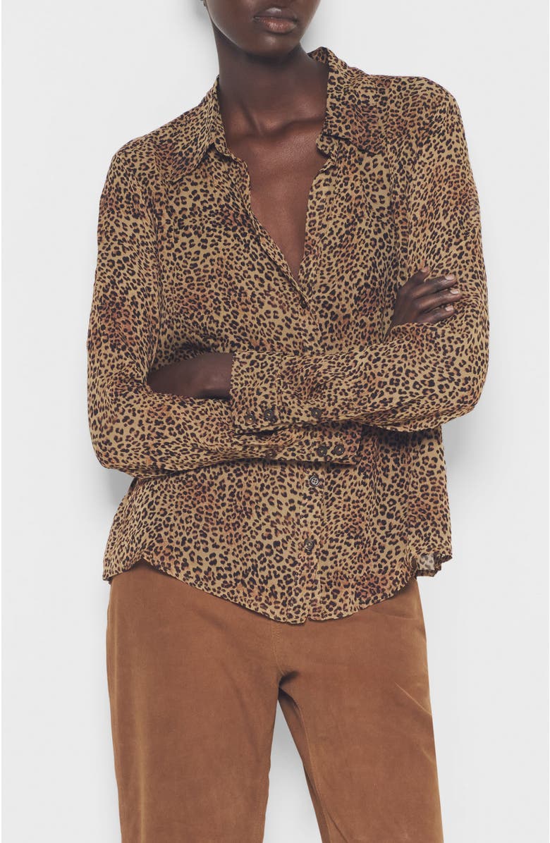 AS by DF Revolution Blouse, Main, color, Leopard Print
