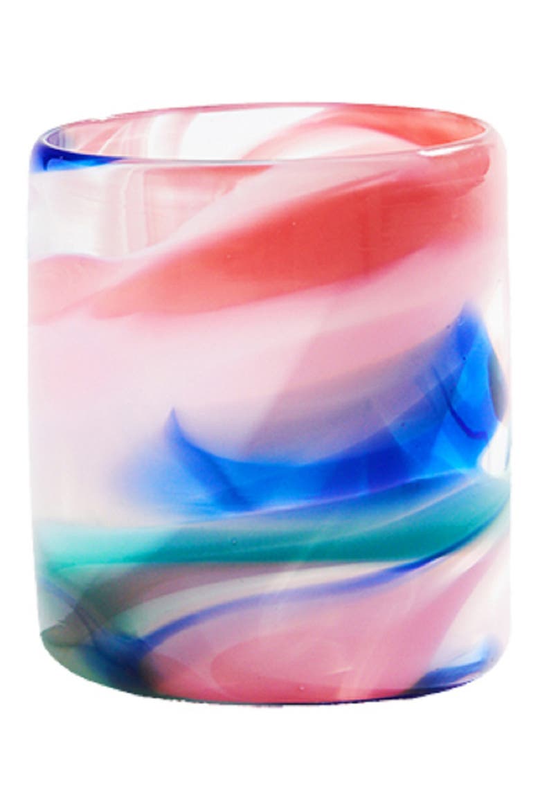 Hand-Dyed Glass Cup, Main, color, KOKOMO